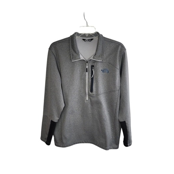 The North Face Canyonlands 1/2 Zip Pullover Fleece Jacket Mens Size XXL Gray - Picture 1 of 10